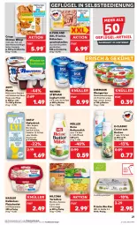 Gazetka promocyjna Kaufland - Prospekt - Gazetka - ważna od 22.05 do 22.05.2024 - strona 27 - produkty: angebot, angebote, auer, Becher, bio, brustfilet, butter, buttermilch, chicken wings, creme, dessert, drink, ehrmann, eier, eis, filet, fleisch, fleischsalat, früchte, früchten, Garten, Geflügel, geschnetzeltes, hafer, Haferdrink, hähnchenflügel, Hähnchengeschnetzeltes, hilcona, joghur, joghurt, joghurt mild, mac, maggi, mayonnaise, milch, monte, Müller, nadler, nuss, obst, obstgarten, purland, quark, reine buttermilch, ricotta, salat, schnitten, schoko, Ti, torte, tortelloni, vanille, weihenstephan, Yo, Zelt, zott, Zott Monte