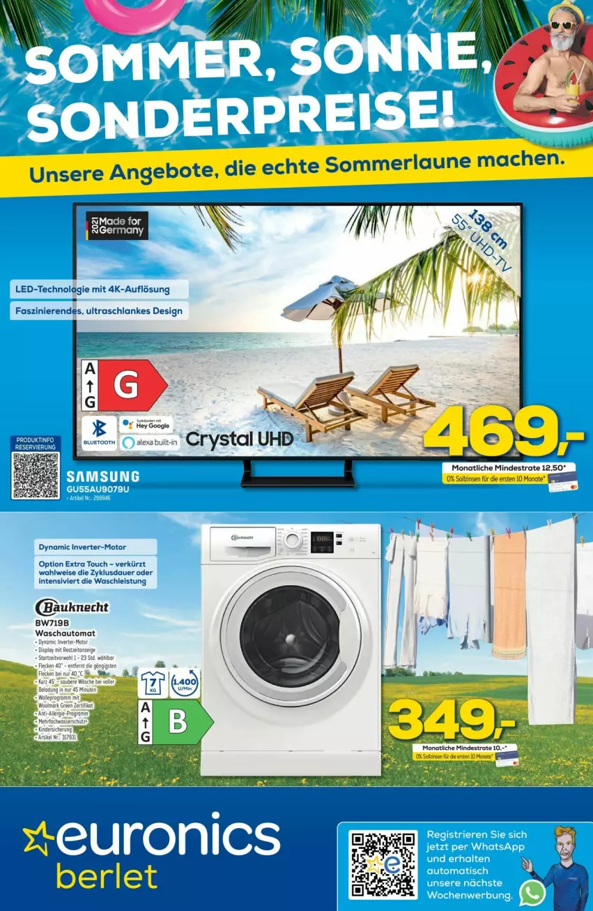 Aktueller Prospekt Euronics - Prospekte - von 28.06 bis 05.07.2023 - strona 1 - produkty: auer, auto, eis, Germ, Ti, uhd