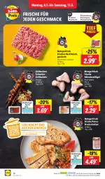 Gazetka promocyjna Lidl - Aktionsprospekt - Gazetka - ważna od 13.05 do 13.05.2023 - strona 18 - produkty: eis, fleisch, Frische Hähnchen, Geflügel, gewürz, grill, grillfackeln, hackfleisch, hähnchenflügel, mac, Meister, ndk, pute, putenbrust, reis, rezept, rezepte, rind, Schal, Schale, schnitzel, schwein, schwein und rind, schweine, Ti, vom schwein und rind, wein, weine