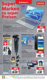 Gazetka promocyjna Lidl - Aktionsprospekt - Gazetka - ważna od 13.05 do 13.05.2023 - strona 24 - produkty: akku, angebot, braun, creme, dell, eis, Elektro, elle, frontkamera, Handy, hauptkamera, Intel, kamera, lautsprecher, lenovo, microsd, Mode, ndk, quad, rasierer, Reinigung, reis, rwe, Samsung, Scanner, Schal, Schale, schnellladefunktion, schutzhülle, sim, smartphone, smartphones, sonnencreme, ssd, Ti, tisch, vodafone, wasser, ZTE