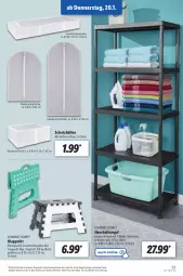 Gazetka promocyjna Lidl - Aktionsprospekt - Gazetka - ważna od 22.01 do 22.01.2022 - strona 23 - produkty: angebot, bett, decke, dell, eis, elle, klapptritt, kleid, kleider, kommode, kraft, Mode, regal, reis, schutzhülle, Ti, tragegriff, ZTE