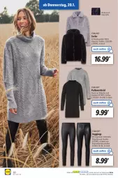 Gazetka promocyjna Lidl - Aktionsprospekt - Gazetka - ważna od 22.01 do 22.01.2022 - strona 30 - produkty: asti, eis, esmara, gin, Jacke, kleid, ndk, Plüsch, Pullover, Schal, Schale, Ti