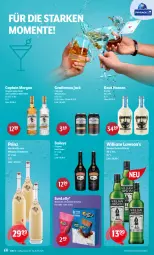 Gazetka promocyjna Getraenke Hoffmann - Prospekte - Gazetka - ważna od 26.07 do 26.07.2025 - strona 5 - produkty: baileys, blended scotch, blended scotch whisky, Cap, captain morgan, cola, dry gin, eis, ente, gin, irish cream, original spiced gold, reis, rum, scotch, scotch whisky, Ti, wasser, wassereis, whiskey, whisky, white rum
