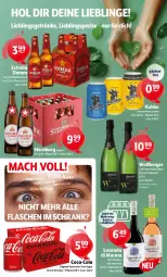 Gazetka promocyjna Getraenke Hoffmann - Prospekte - Gazetka - ważna od 26.07 do 26.07.2025 - strona 9 - produkty: Berger, bio, brut, coca-cola, cola, eis, Estrella Damm, flasche, getränk, getränke, gin, mac, primitivo, reis, rel, rwe, sac, Schrank, Sternburg, Ti