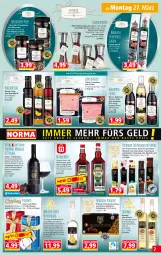 Gazetka promocyjna Norma - Norma - Gazetka - ważna od 03.04 do 03.04.2023 - strona 7 - produkty: apfel, balsam, balsamico, basilikum, beere, Belgische Pralinen, Birnen, champignon, champignons, chili, classico, creme, dell, eis, essig, flasche, frucht, früchte, gewürz, Gewürzmühle, grana, granatapfel, haselnuss, himbeer, himbeere, honig, kirsch, kirsche, kirschen, kräuter, kräuterlikör, kräutern, Kristallsalz, kühlregal, LG, likör, mac, mandel, mandeln, mango, meeresfrüchte, meersalz, nuss, pastete, pfeffer, Pfifferlinge, pfirsich, pilze, pistazien, pralinen, primitivo, Rana, regal, reifen, reis, rotwein, rwe, salami, salz, saro, schoko, schokolade, Spezi, Steinpilze, Ti, tiramisu, trauben, Trüffel, walnuss, wein