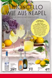 Gazetka promocyjna Selgros - Gourmet Highlights - Gazetka - ważna od 26.06 do 26.06.2024 - strona 16 - produkty: bio, bio-zitronen, brut, chardonnay, eis, flasche, limo, mac, reis, Schal, Schale, sekt, sirup, Ti, vodka, wasser, wodka, zitrone, zitronen, zucker