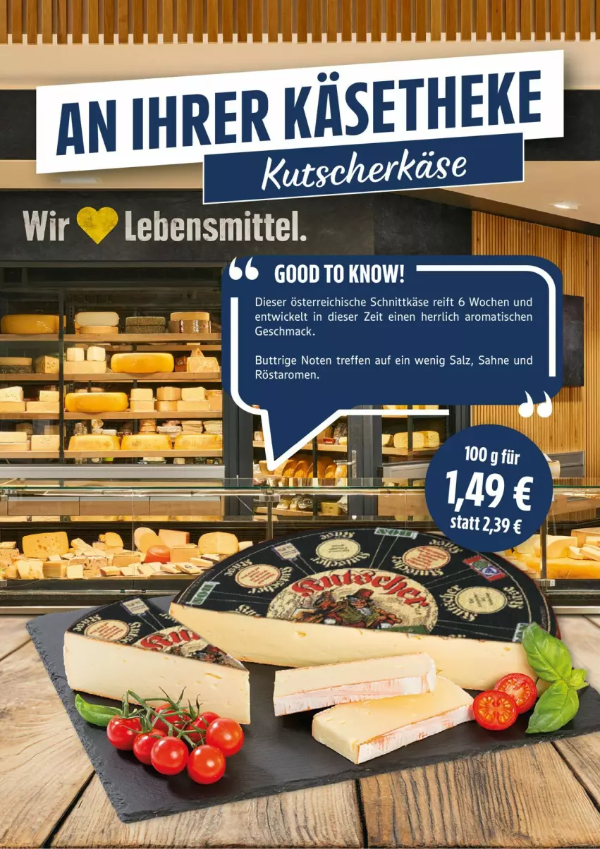 Aktueller Prospekt Edeka - Prospekte - von 10.11 bis 15.11.2025 - strona 13 - produkty: Käse, lebensmittel, mac, sahne, salz, schnittkäse, Ti, tisch, WICK