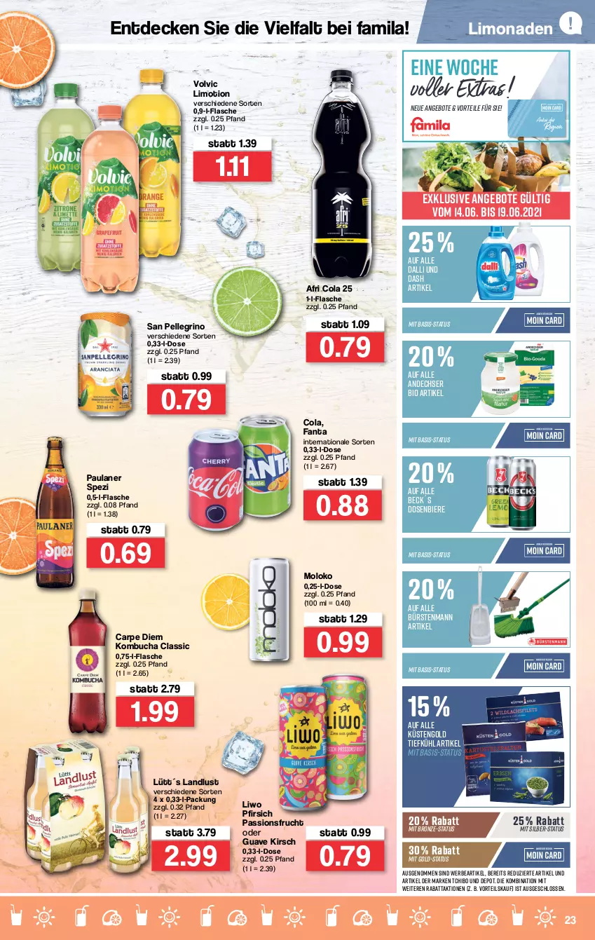 Aktueller Prospekt Famila - Prospekte - von 14.06 bis 19.06.2021 - strona 23