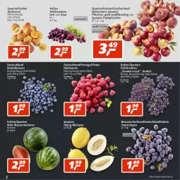 Gazetka promocyjna Real - Gazetka - ważna od 30.07 do 30.07.2022 - strona 2 - produkty: aprikose, aprikosen, beere, beeren, eis, fleisch, früchte, heidelbeere, heidelbeeren, himbeer, himbeere, himbeeren, honig, melone, melonen, Nektar, nektarinen, pfirsich, pfirsiche, plattpfirsiche, reis, Schal, Schale, tafeltrauben, Ti, trauben, wasser, wassermelone, wassermelonen