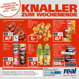 Gazetka promocyjna Real - Gazetka - ważna od 30.07 do 30.07.2022 - strona 24 - produkty: aprikose, aprikosen, beutel, bosch, brötchen, coppenrath, decke, Deckel, eis, elle, ente, gasgrill, Goldstücke, grill, grillfläche, grillrost, Happy Day, korn, latte, LG, mehrkornbrötchen, Metro, Nackensteak, Narzissen, Nektar, payback, pringles, Rauch, reis, ring, säfte, Schal, Schale, schlauch, schwein, schweine, schweinenacken, steak, thermometer, Ti, wein, weine, zucker