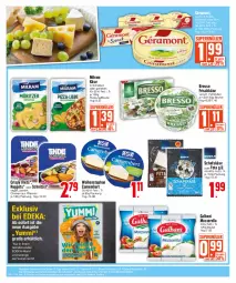 Gazetka promocyjna Edeka - Angebote der Woche - Gazetka - ważna od 14.10 do 14.10.2023 - strona 6 - produkty: Abtei, Bau, Becher, beutel, bresso, camembert, deka, eier, eis, elle, feta, filet, filets, frischkäse, galbani, géramont, Gesellschaftsspiel, Käse, magazin, milram, mozzarella, nuggets, pflanze, pflanzen, reis, rel, rum, schafskäse, schnitzel, snack, Spiele, Ti, Tiere, weihenstephan, ZTE