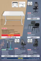 Gazetka promocyjna Metro - Office Spezial - Gazetka - ważna od 31.01 do 31.01.2024 - strona 14 - produkty: decke, Deckel, Draht, edelstahl, eimer, elle, glasplatte, henkel, hocker, Kinder, kraft, latte, möbel, Ria, rückenlehne, schreibtisch, stapelstuhl, stuhl, Ti, tisch, treteimer, usb