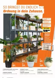 Gazetka promocyjna Obi - Prospekte - Gazetka - ważna od 15.01 do 15.01.2022 - strona 2 - produkty: blume, cola, creme, eis, Hängeampel, Heu, reis, rel, top-preis, topf, übertopf