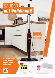 Gazetka promocyjna Obi - Prospekte - Gazetka - ważna od 15.01 do 15.01.2022 - strona 8 - produkty: Bodenplatte, dampfreiniger, eis, latte, mikrofaser, reiniger, reis, teppich, teppiche, Ti, top-preis, vileda
