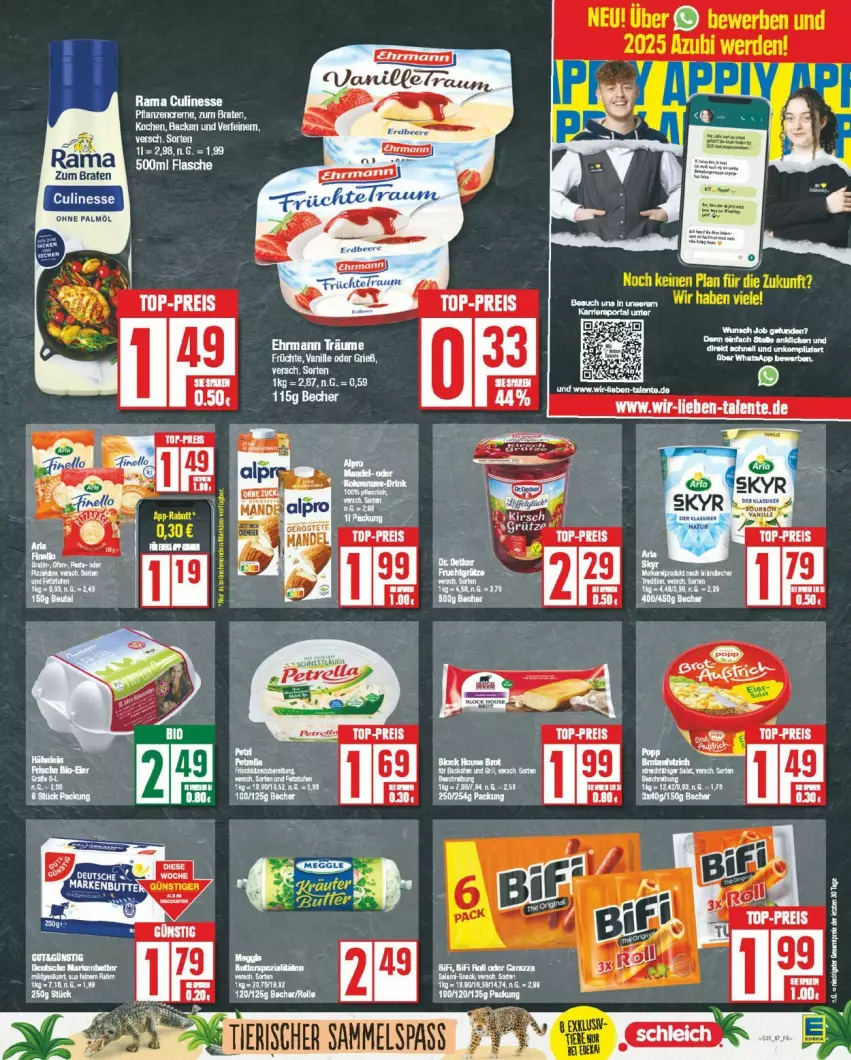 Aktueller Prospekt Edeka - Prospekte - von 26.08 bis 31.08.2024 - strona 7 - produkty: aufstrich, braten, brot, brotaufstrich, culinesse, ehrmann, früchte, ohne palmöl, rama, Rama Culinesse, tee, vanille