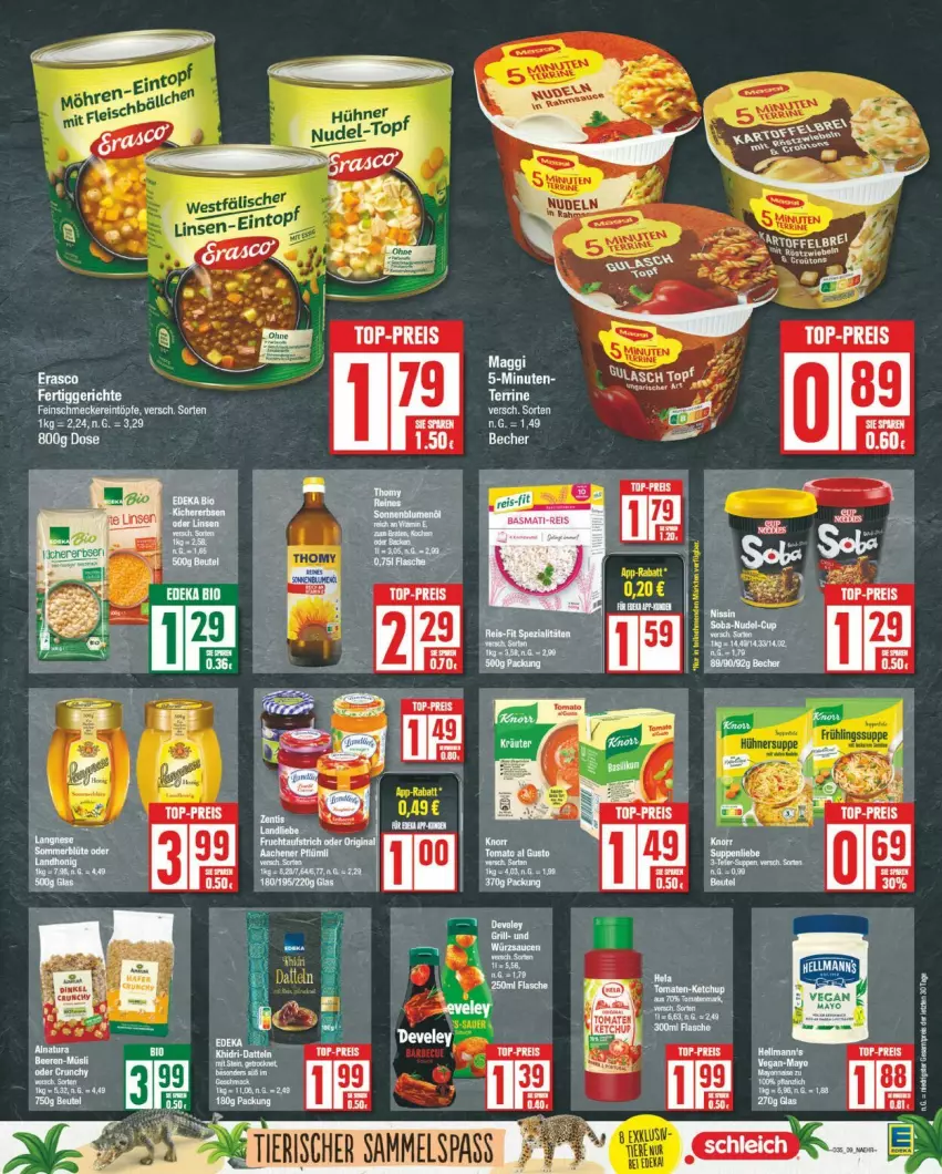 Aktueller Prospekt Edeka - Prospekte - von 26.08 bis 31.08.2024 - strona 9 - produkty: eintöpfe, feinschmecker, maggi, terrine