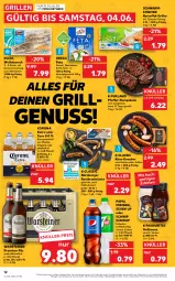 Gazetka promocyjna Kaufland - Gazetka - ważna od 01.06 do 01.06.2022 - strona 12 - produkty: alkohol, angebot, Berger, bier, braten, corona, corona extra, eis, escal, feta, gewürz, Gewürzmischung, gin, grill, grillsauce, jungbullen, kartoffel, Käse, knacker, Mirinda, nürnberger, nuss, pepsi, pfeffer, pils, premium pils, purland, rind, rum, rumpsteak, sauce, schwarmstedter, Schwip Schwap, Spezi, steak, steiner, Ti, tzatziki, warsteiner, weichkäse, wolfsbarsch, ZTE