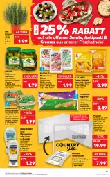 Gazetka promocyjna Kaufland - Gazetka - ważna od 01.06 do 01.06.2022 - strona 13 - produkty: aioli, angebot, angebote, antipasti, asti, avocado, baguette, Becher, butter, cheddar, creme, eier, eis, Garten, geback, Hellmann's, honig, Käse, kerrygold, knoblauch, Knoblauchbutter, kräuter, kräuterbutter, kräutern, Kühne, mac, mayonnaise, oder kräuter, pavillon, Pretzel, Ria, salat, salate, Schal, Schale, schlemmertöpfchen, senf, Tasche, Ti, tomate, tomaten, topf, Töpfchen, tragetasche, uv-schutz, wasser, Yo, zwiebel