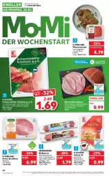 Gazetka promocyjna Kaufland - Gazetka - ważna od 01.06 do 01.06.2022 - strona 34 - produkty: angebot, braten, brustfilet, filet, hinterschinken, Holz, jungbullen, Mett, mettwurst, minutensteaks, pfeffer, purland, pute, salami, salz, schinken, schwarzwälder schinken, spitzenqualität, steak, steaks, Ti, wurst, ZTE, zwiebel, zwiebelmettwurst