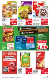 Gazetka promocyjna Kaufland - Gazetka - ważna od 01.06 do 01.06.2022 - strona 37 - produkty: ananas, angebot, angebote, beutel, cereals, coppenrath, eis, espresso, feinschmecker, früchte, kaffee, kaffeekapseln, karamell, Knödel, kochbeutel, kräuter, lion, natur, nespresso, nestlé, pfanne, pfanni, pinienkerne, Ria, saft, sahne, schnitten, schoko, starbucks, tee, Ti