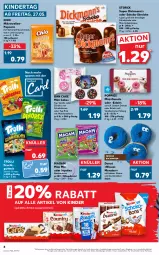 Gazetka promocyjna Kaufland - Gazetka - ważna od 01.06 do 01.06.2022 - strona 8 - produkty: angebot, auer, backwaren, beutel, bonbons, creme, Dickmann's, Donut, donuts, elle, erde, frische backwaren, frucht, fruchtgummi, fruchtgummis, karamell, Kinder, linsen, mac, maoam, mars, mikrowelle, monster, popcorn, Popp, schoko, schokolade, Schokolinsen, storck, Ti, trolli, trolli fruchtgummi, vanille, ZTE, zucker