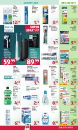 Gazetka promocyjna Rossmann - Prospekte - Gazetka - ważna od 12.08 do 12.08.2022 - strona 9 - produkty: Abtei, Altapharma, bürste, bürsten, creme, cross action, Dr. Best, eis, elektrische zahnbürste, elmex, fleisch, Gesundheit, gin, Haftcreme, lachs, lack, listerine, magnesium, mundspülung, mundwasser, natur, natura, Odol, Odol-med 3, omega, Omega-3, oral-b, Philips, Prokudent, reiniger, Reinigung, sonicare, spartipp, spülung, spülung 200 ml, tablet, tablett, Tablette, theramed, Ti, total care, vita, Vitamin B, wasser, zahnbürste, zahnbürsten, zahncreme