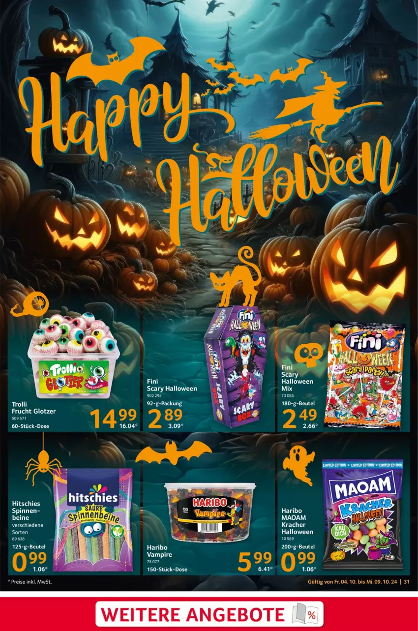 Aktueller Prospekt Selgros - Food - von 04.10 bis 09.10.2024 - strona 31 - produkty: angebot, angebote, beutel, frucht, haribo, kracher, maoam, Ti, trolli