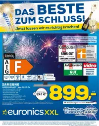 Gazetka promocyjna Euronics - Prospekte - Gazetka - ważna od 05.01 do 05.01.2023 - strona 1 - produkty: fisch, fische, Germ, HDMI, Mode, qled, qled-tv, Samsung, Ti, Zelt