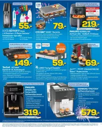 Gazetka promocyjna Euronics - Prospekte - Gazetka - ważna od 05.01 do 05.01.2023 - strona 13 - produkty: Airfryer, akku, auto, Bau, bett, Betten, eis, elle, ente, espresso, flasche, fritteuse, grill, grillfläche, grillplatte, herta, kaffee, kaffeevollautomat, kontaktgrill, latte, LG, milch, milchaufschäumer, monati, oder espresso, pepsi, Philips, pils, quad, Quadro, sac, Schal, Schale, siemens, Signal, Soda, sodastream, spülmaschinen, Ti, Tiere, tisch, tischgrill, wasser