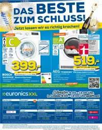 Gazetka promocyjna Euronics - Prospekte - Gazetka - ważna od 05.01 do 05.01.2023 - strona 16 - produkty: aeg, aqua, aquastop, burger, Elektro, geschirr, geschirrspüler, ilag, Kinder, lays, LG, Sport, Ti, Trockner, waschmaschine, waschmaschinen, waschtrockner