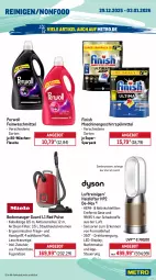 Gazetka promocyjna Metro - Wochen-Angebote - Gazetka - ważna od 03.01 do 03.01.2026 - strona 16 - produkty: angebot, beutel, bodensauger, feinwaschmittel, Finish, flasche, geschirr, geschirrspülmittel, HP, Luftreiniger, Metro, perwoll, reiniger, sonderposten, spülmittel, staubbeutel, Ti, waschmittel