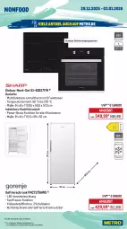 Gazetka promocyjna Metro - Wochen-Angebote - Gazetka - ważna od 03.01 do 03.01.2026 - strona 18 - produkty: angebot, backofen, Bau, beleuchtung, eis, elle, garraum, gefrierschrank, kochfeld, kühlschrank, Metro, Ofen, Reinigung, reis, rum, Schrank, schubladen, Spektrum, teller, Ti