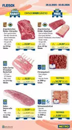Gazetka promocyjna Metro - Wochen-Angebote - Gazetka - ważna od 03.01 do 03.01.2026 - strona 2 - produkty: beef, decke, Deckel, eis, entrecôte, fleisch, gulasch, Kette, Metro, reis, rind, rinder, roastbeef, Schal, Schale, schnitten, schnitzel, schwein, schweine, schweineschnitzel, steak, Ti, tiefpreis, wein, weine