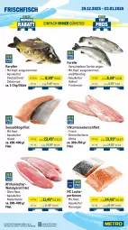 Gazetka promocyjna Metro - Wochen-Angebote - Gazetka - ważna od 03.01 do 03.01.2026 - strona 5 - produkty: Abtei, angebot, angebote, aqua, eis, elle, filet, fisch, fische, Fischer, fleisch, forelle, frischfisch, lachs, Metro, rel, Ria, rwe, Saibling, Schere, Seesaiblingsfilet, Sport, Ti, Wels