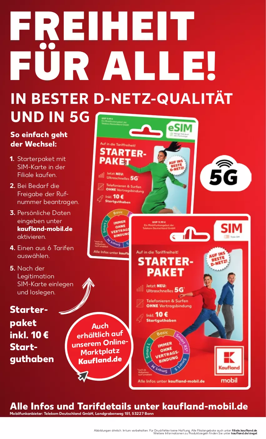 Aktueller Prospekt Kaufland - Prospekt - von 18.04 bis 24.04.2024 - strona 52 - produkty: angebot, angebote, sim, Ti