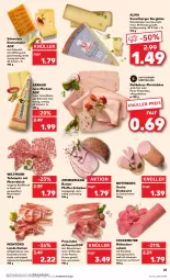 Gazetka promocyjna Kaufland - Prospekt - Gazetka - ważna od 24.04 do 24.04.2024 - strona 25 - produkty: angebot, angebote, Berger, Bergkäse, bier, bratwurst, eis, emmentaler, fleisch, fleischkäse, geback, gelee, gewürz, gin, grobe bratwurst, Heu, heumilch, Jura, Käse, landschinken, Mantel, meerrettich, milch, montorsi, Morbier, nuss, Ofen, pfeffer, pizza, prosciutto, Prosciutto di Parma, Rettich, rind, rindfleisch, rohschinken, saft, salami, schinken, schnittkäse, Spezi, stockmeyer, tafelspitz, Ti, tisch, wiltmann, wurst