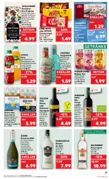 Gazetka promocyjna Kaufland - Prospekt - Gazetka - ważna od 24.04 do 24.04.2024 - strona 31 - produkty: alkohol, Alwa, Amber, angebot, angebote, aperitif, apfel, asti, aust, batida, batida de côco, beere, beeren, bier, bio, brut, cabernet, cabernet sauvignon, corona, corona extra, ecco, erfrischungsgetränk, frucht, fruchtsaft, getränk, getränke, gin, kaffee, kirsch, kirsche, kirschen, kitkat, kokos, lambertz, likör, lion, mac, mangaroca, mango, mineralwasser, olaz, osborne, pasta, pfirsich, pralinen, prosecco, riegel, rotwein, rum, Rumtopf, saft, sauvignon, Schladerer, schoko, schokolade, schokoriegel, Spezi, tee, tempranillo, Ti, topf, vanille, volvic, wasser, wein, wilthener, yellow tail, Zartbitterschokolade, zonin, zucker