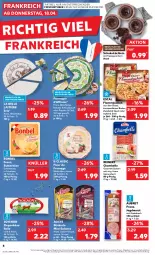 Gazetka promocyjna Kaufland - Prospekt - Gazetka - ważna od 24.04 do 24.04.2024 - strona 8 - produkty: angebot, aoste stickado, apfel, bonbel, brie, butter, butterkäse, camembert, chili, elle, escal, flammkuchen, jagdwurst, Käse, knoblauch, kräuter, kuchen, lamm, Mini-Salami, mit knoblauch, paprika, reinert, salami, schnittkäse, schoko, snack, Speck, stickado, Ti, weichkäse, wurst, ziegenkäse, ZTE, zwiebel