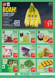 Gazetka promocyjna Marktkauf - Prospekt - Gazetka - ważna od 25.10 do 25.10.2025 - strona 10 - produkty: banane, bananen, deka, Elan, ente, kiwi, LG, nuss, pflaume, pflaumen, rosen, Rosenkohl, tafeläpfel, tafeltrauben, Ti, trauben