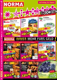 Gazetka promocyjna Norma - Norma - Gazetka - ważna od 29.08 do 29.08.2022 - strona 16 - produkty: Becher, beere, beeren, bresso, choco fresh, eimer, eis, elle, filet, fleisch, frischkäse, Geflügel, gewürz, heidelbeere, heidelbeeren, Käse, kräuter, kühlregal, lebensmittel, milch, nuss, paprika, pfeffer, regal, reis, Rückensteak, rückensteaks, schwein, schweine, schweinefilet, spider-man, steak, steaks, stieleis, Ti, tiefpreis, wasser, wassereis, wein, weine