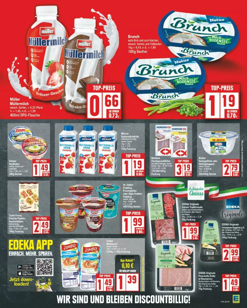 Aktueller Prospekt Edeka - Prospekte - von 15.04 bis 20.04.2024 - strona 9 - produkty: Becher, discount, eis, gin, LG, reis, top-preis