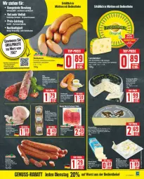 Gazetka promocyjna Edeka - Prospekte - Gazetka - ważna od 20.04 do 20.04.2024 - strona 7 - produkty: eis, ente, Käse, leerdammer, mac, nuss, pfeffer, Pfefferbeißer, reis, schinken, schnittkäse, spitzenqualität, Ti, top-preis