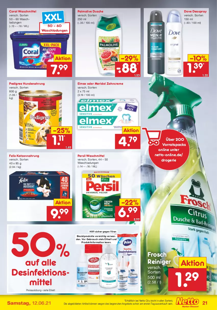 Aktueller Prospekt Netto Marken-Discount - Filial Angebote - von 07.06 bis 12.06.2021 - strona 21