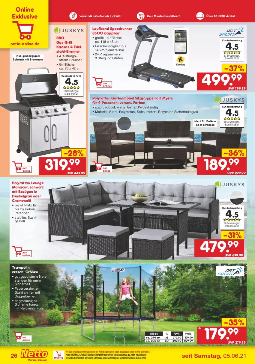 Aktueller Prospekt Netto Marken-Discount - Filial Angebote - von 07.06 bis 12.06.2021 - strona 26