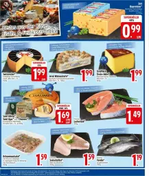 Gazetka promocyjna Edeka - Prospekte - Gazetka - ważna od 22.02 do 22.02.2025 - strona 16 - produkty: albray, backfisch, braten, chaumes, dressing, eis, elle, essig, filet, fisch, forelle, hartkäse, ideal zum braten, Käse, lachs, lachsfilet, LG, milch, nuss, rel, Saint Agur, saint albray, salat, Schmelzkäse, schnittkäse, schnittlauch, schweizer schnittkäse, seelachsfilet, Spezi, Swizzrocker, Ti, torte, walnuss, weichkäse, zwiebel, zwiebeln