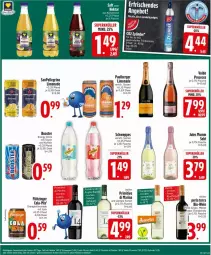 Gazetka promocyjna Edeka - Prospekte - Gazetka - ważna od 22.02 do 22.02.2025 - strona 23 - produkty: Berger, bio, Bio-Wein, chardonnay, cola, drink, ecco, elle, energy drink, flasche, jules mumm, limo, limonade, merl, merlot, mumm, orange, orangen, perla, Pinot, pinot grigio, primitivo, prosecco, sanpellegrino, schweppes, sekt, Sprudel, Ti, valdo, wein