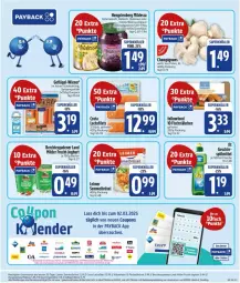 Gazetka promocyjna Edeka - Prospekte - Gazetka - ważna od 22.02 do 22.02.2025 - strona 3 - produkty: auer, beere, beeren, champignon, champignons, coupon, coupons, eimer, eis, fisch, fischstäbchen, flasche, frucht, Geflügel, geschirr, hengstenberg, joghur, joghurt, Kraut, leimer, mydays, payback, Sauerkraut, Semmel, Semmelbrösel, spitzenqualität, spülmittel, Ti, wein, Weinsauerkraut, wiener