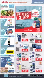 Gazetka promocyjna Famila - Prospekte - Gazetka - ważna od 06.08 do 06.08.2022 - strona 24 - produkty: angebot, angebote, Blüte, body, body lotion, deo, eis, elinas, filet, filets, flasche, Griechischer Joghurt, henkel, henkell, henkell sekt, hering, Herings, heringsfilets, joghur, joghurt, lavendel, Lotion, magnesium, natur, natura, nivea, Nivea Men, orange, orangen, Rasierschaum, Reinigung, reis, ring, rosen, sekt, shampoo, Tchibo, Ti, Trockenshampoo, tücher, uhu