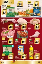 Gazetka promocyjna Netto - Angebote ab Montag - Gazetka - ważna od 24.12 do 24.12.2021 - strona 12 - produkty: butter, eis, ente, erbsen, , Falsches Filet, filet, fleisch, Fleischerei, henkel, hollandaise, Kaninchenkeule, kasseler, mac, minutensteaks, natur, pute, rapsöl, rind, sauce, schenkel, Schere, schwein, schweine, steak, steaks, thomy, thomy les sauces, Ti, wein, weine