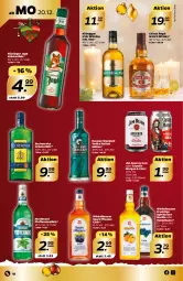 Gazetka promocyjna Netto - Angebote ab Montag - Gazetka - ważna od 24.12 do 24.12.2021 - strona 18 - produkty: Becher, Becherovka, beere, Cap, captain morgan, cola, , frucht, heidelbeere, hero, irish whiskey, jim beam, kilbeggan, kräuter, kräuterlikör, likör, nordbrand, pfeffer, pfefferminzlikör, pflaume, regal, russian standard, scotch, scotch whisky, spirituosen, Ti, vodka, whiskey, whisky, winkelhausen